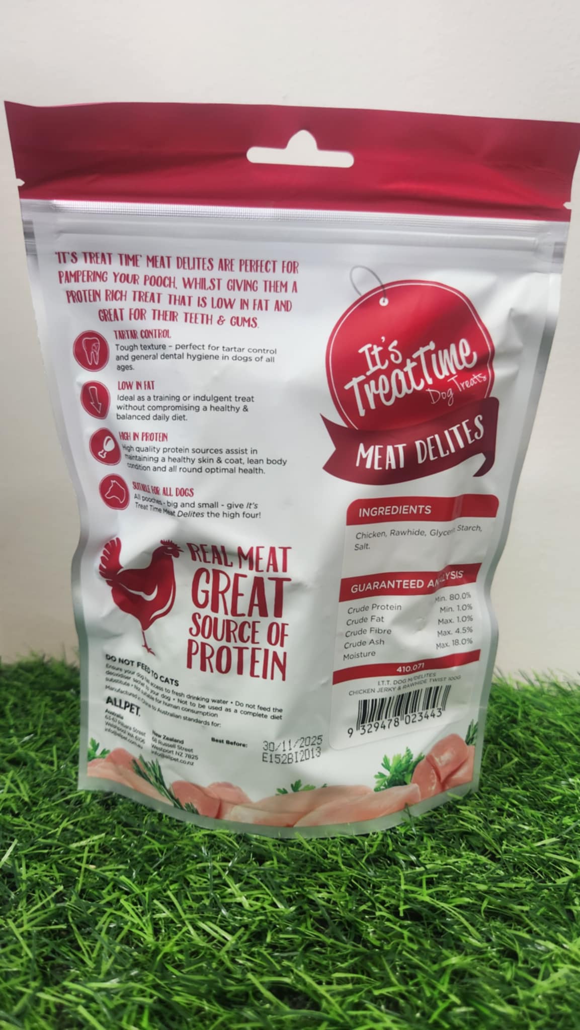 Chicken Rawhide Twist 100g