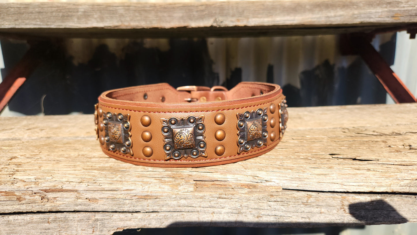 Heavy Duty Leather Collar