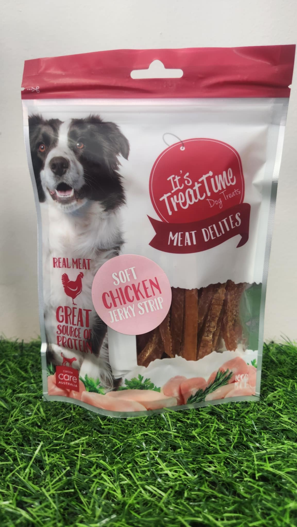 Chicken Jerky Soft Strip 100g