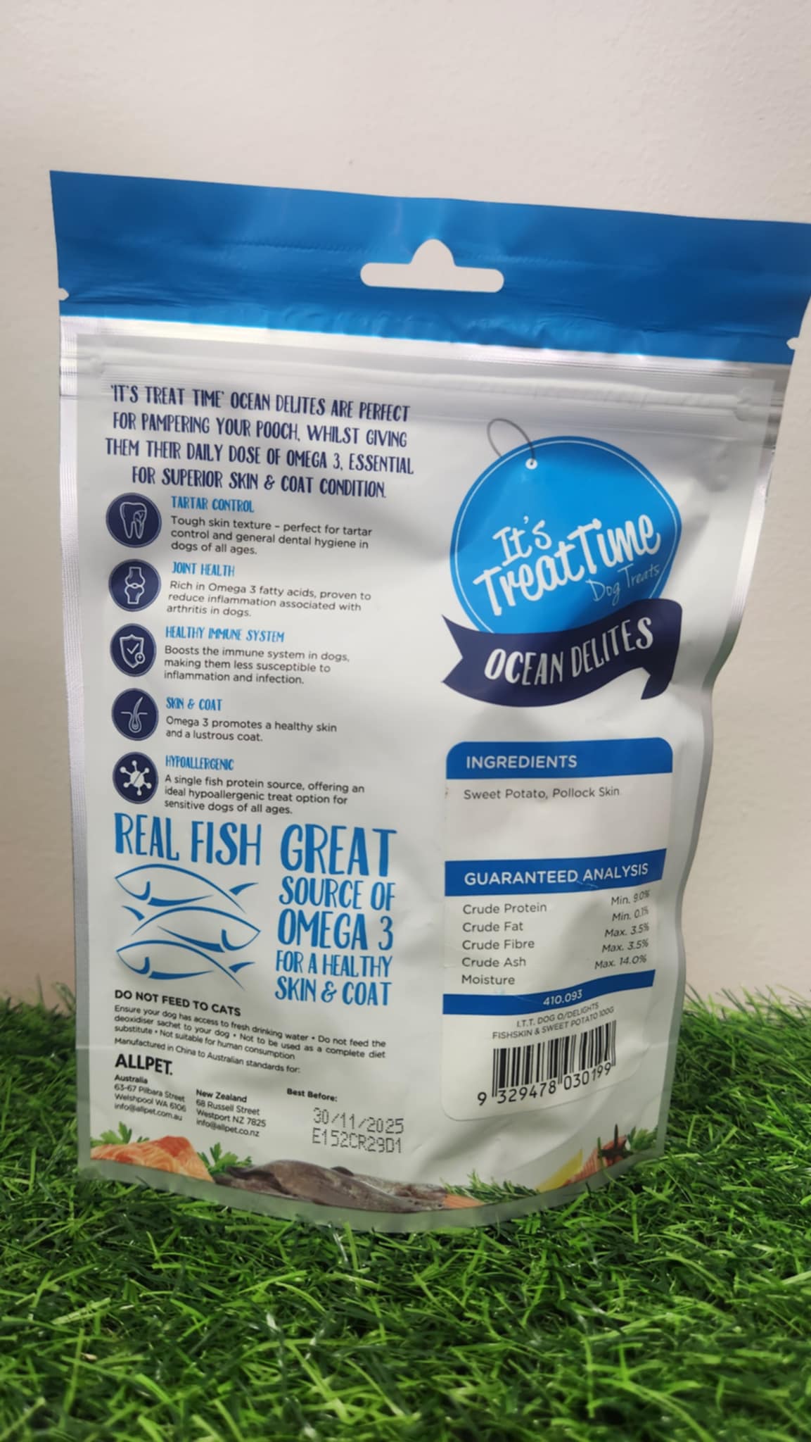 Fishskin & Sweet Potato 100g
