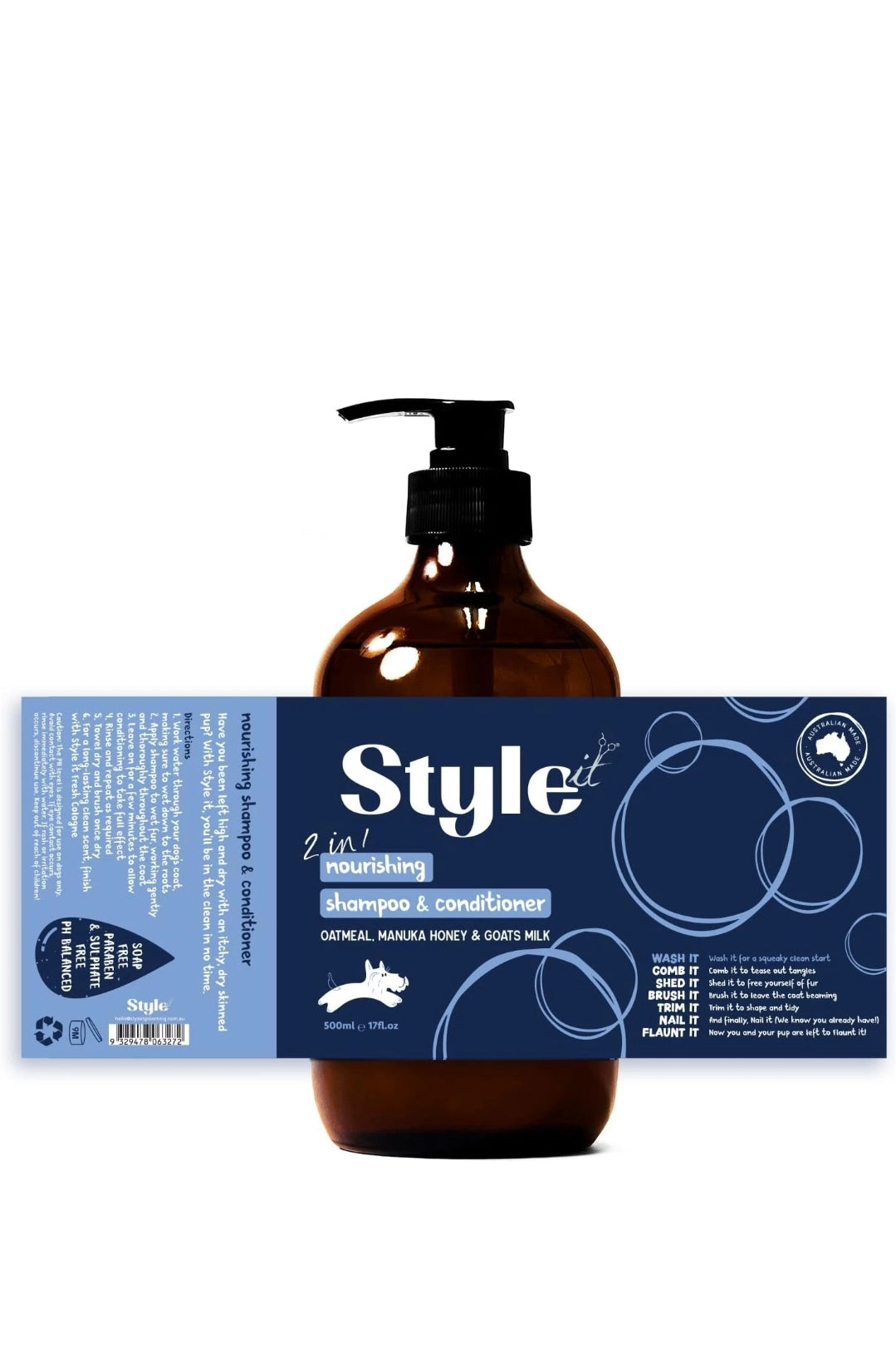 Style it 2IN1 Shampoo & Conditioner 500ml