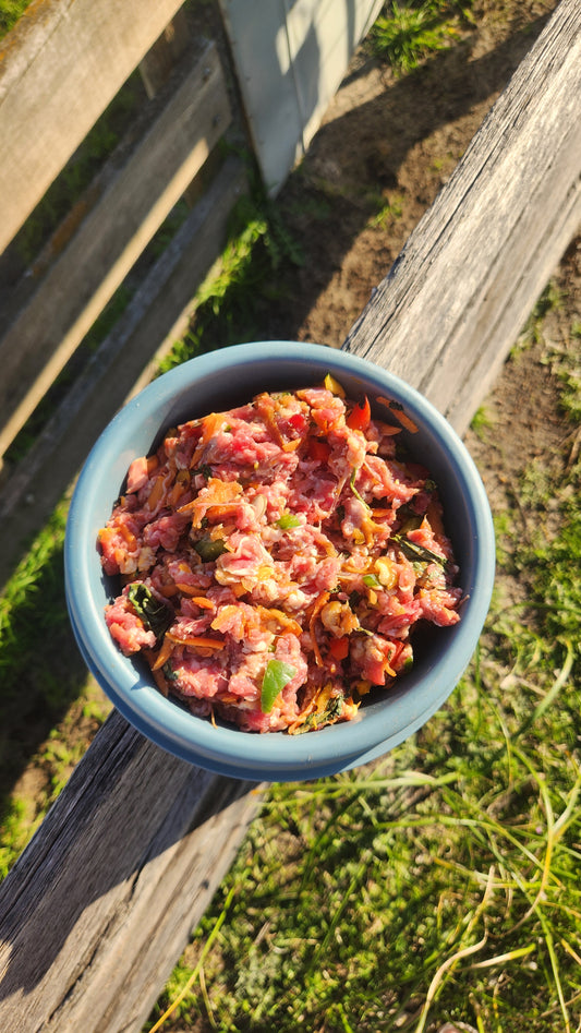 Lamb mince & Veg 1kg