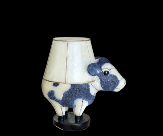 Small cow lamp