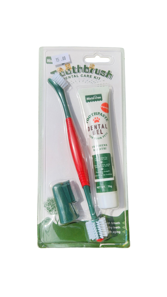 Vanilla flavour dental care kit