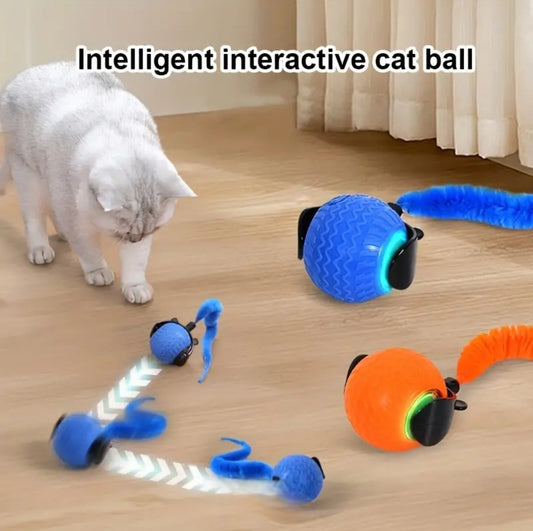 Smart interactive cat toy